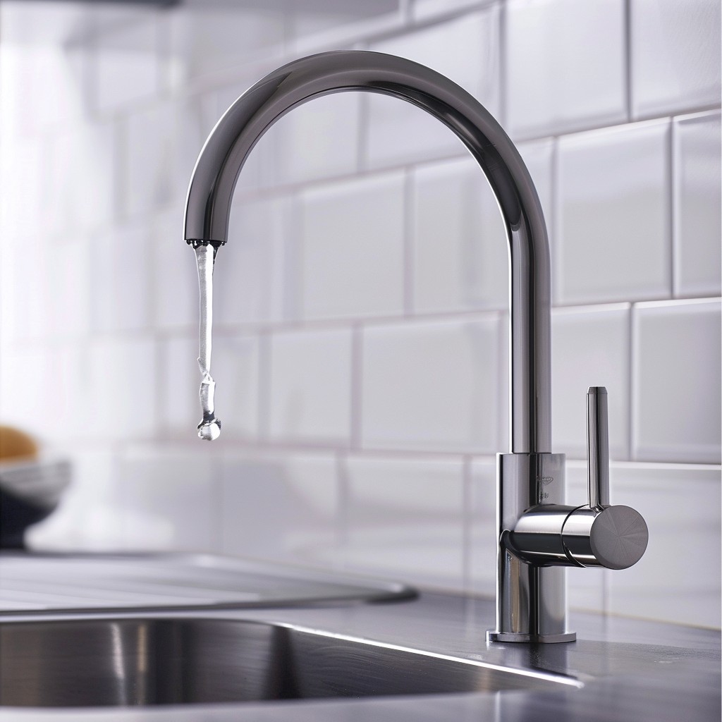 StockCake Dripping kitchen faucet 1735677194